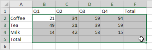 Rumus Penjumlahan Excel Ke Samping